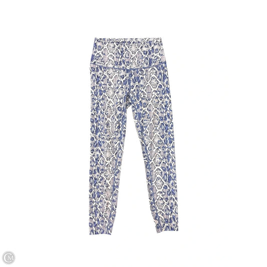 Athletic Leggings By Varley In Snakeskin Print, Size: Xs
