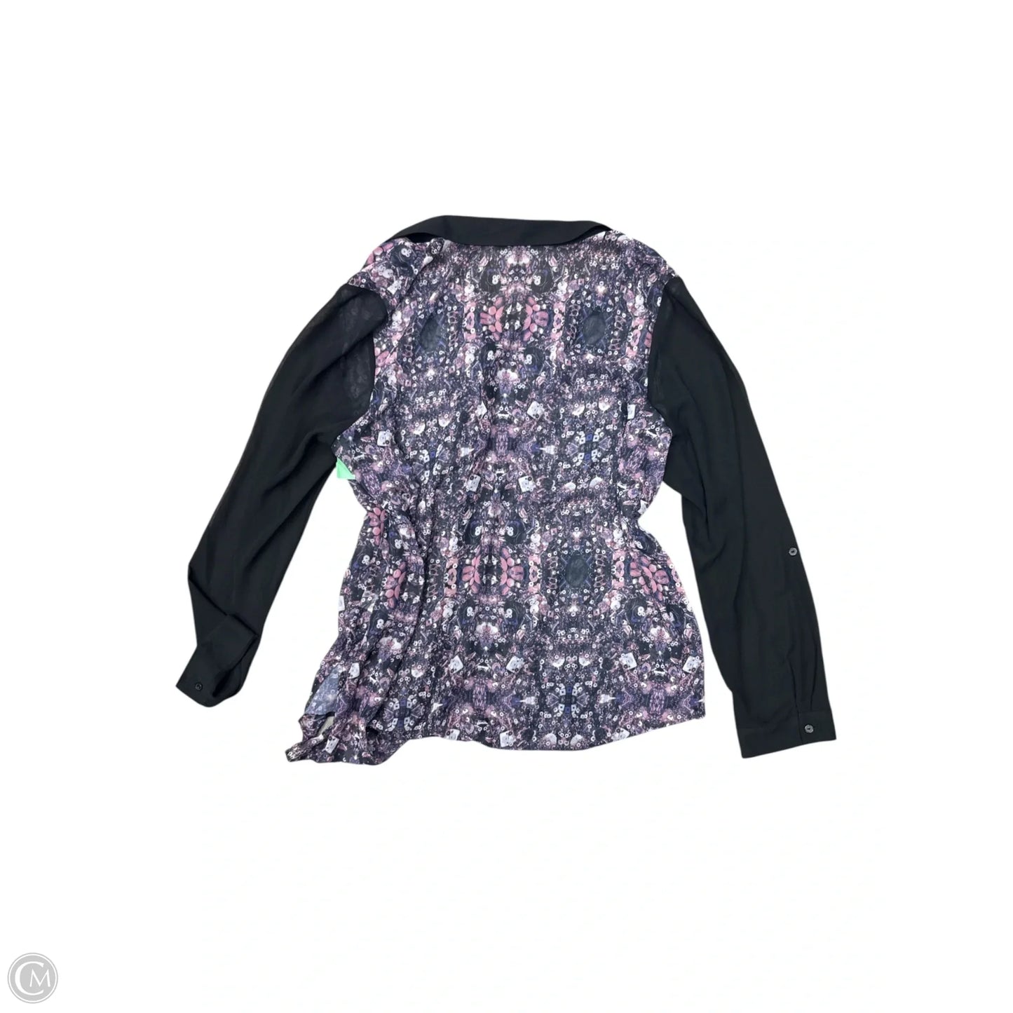 Top Long Sleeve By Maurices In Purple, Size: 2x