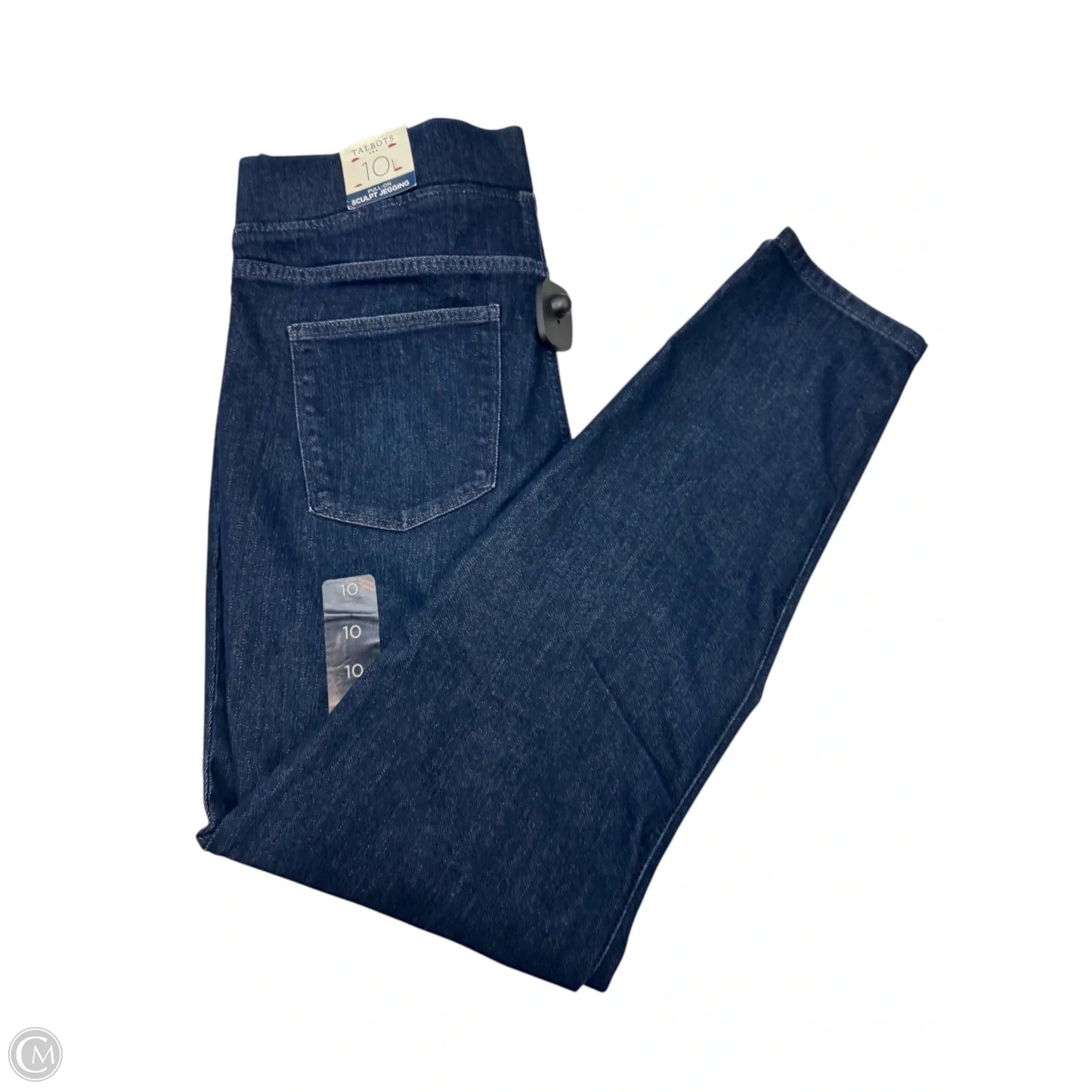 Jeans Skinny By Talbots In Blue Denim, Size: 10