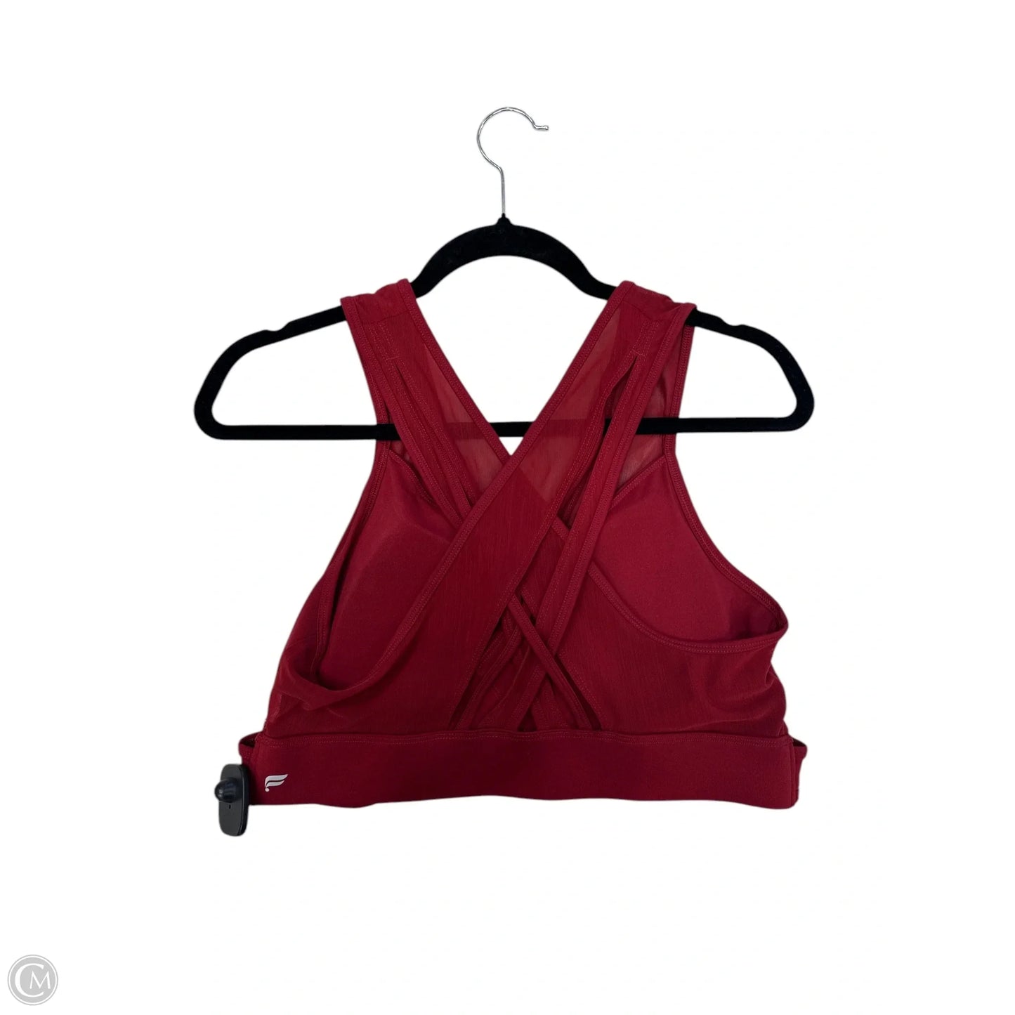 Athletic Bra By Fabletics In Red, Size: L