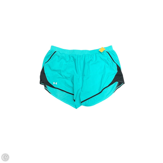 Athletic Shorts By Under Armour In Teal, Size: 3x