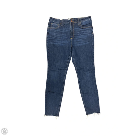 Jeans Skinny By Universal Thread In Blue Denim, Size: 14