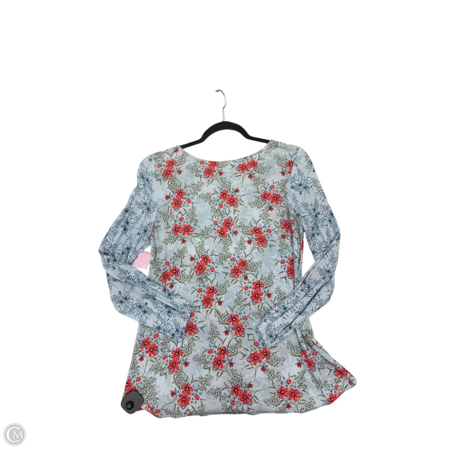 Top Long Sleeve By Sundance In Floral Print, Size: S