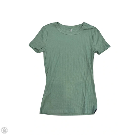 Top Short Sleeve By Gap In Green, Size: Xs