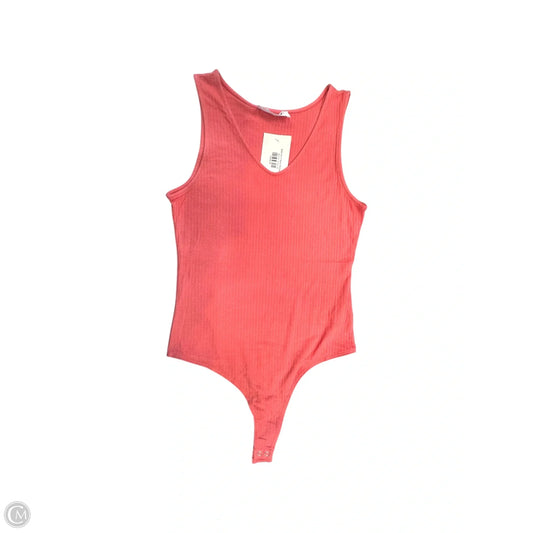 Bodysuit By Double Zero In Coral, Size: L