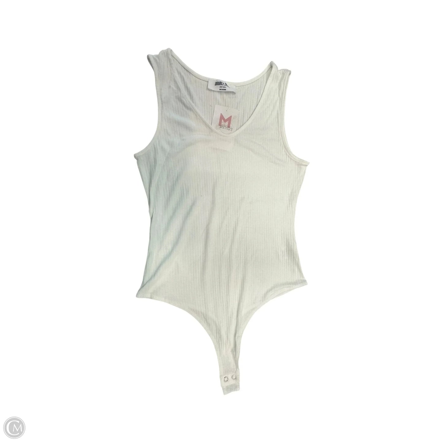 Bodysuit By Double Zero In White, Size: L