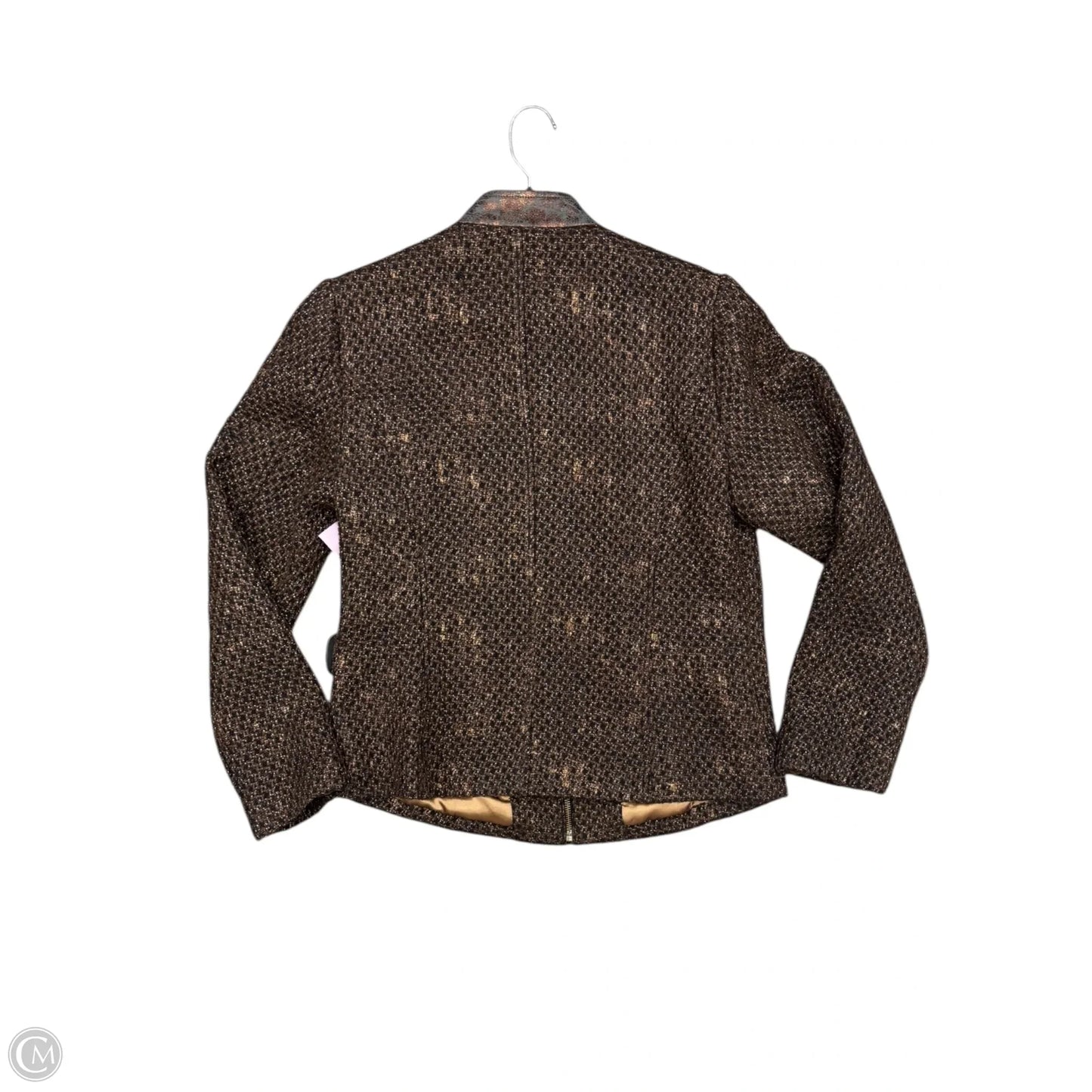 Jacket Other By Chicos In Bronze, Size: M