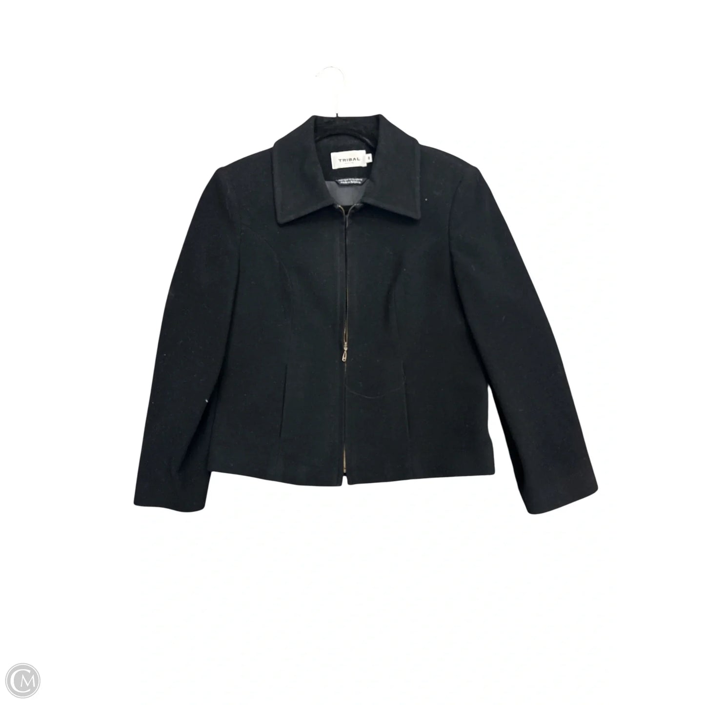 Jacket Other By Tribal In Black, Size: 6