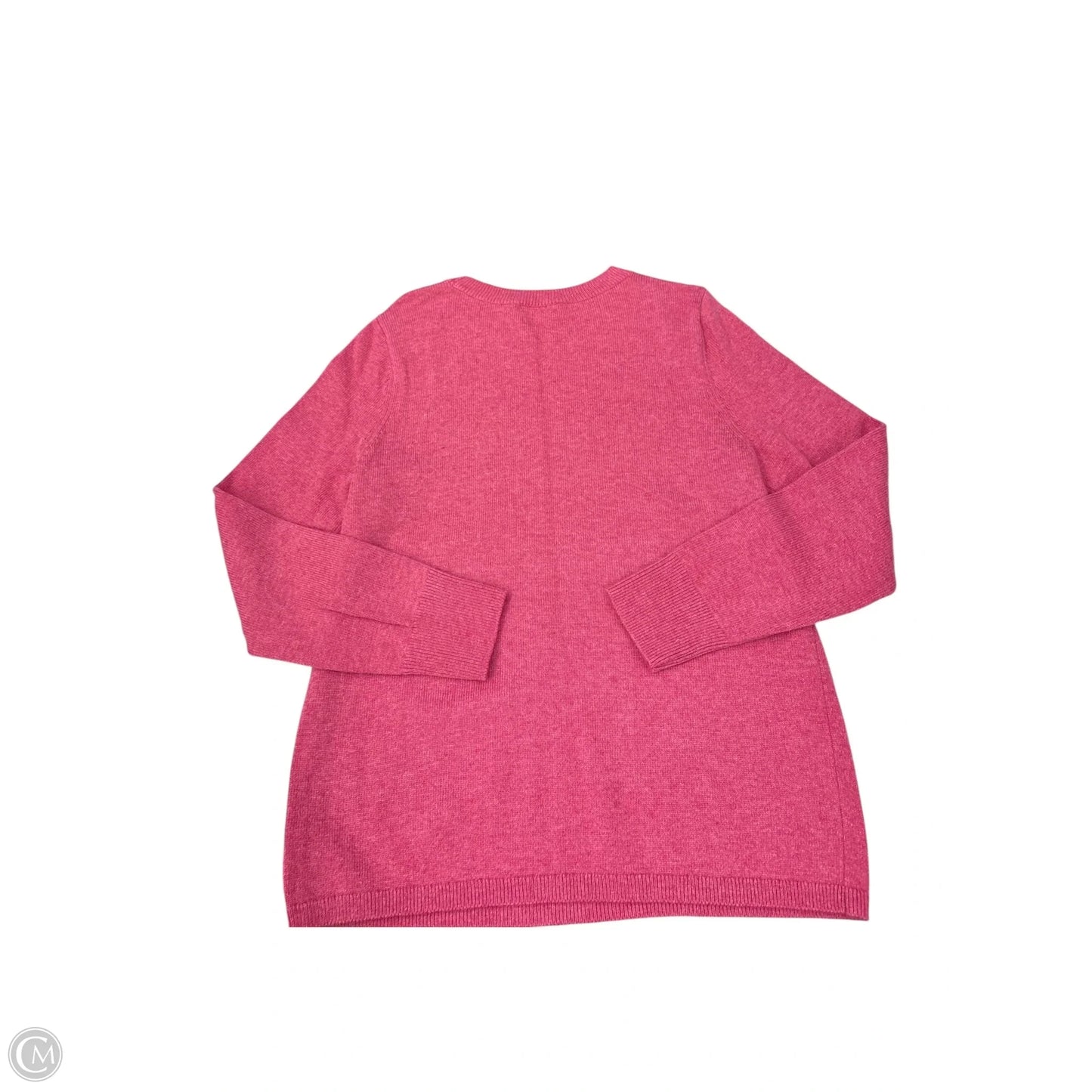 Sweater By Chicos In Pink, Size: M