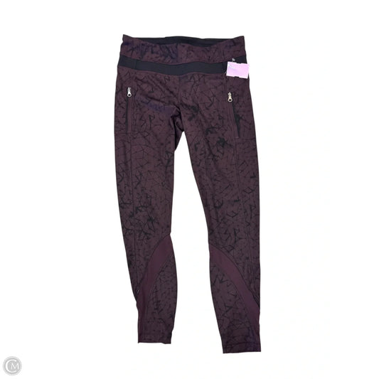 Athletic Pants By Lululemon In Purple, Size: 6