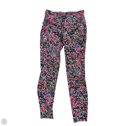 Athletic Pants By Lululemon In Multi-colored, Size: 8