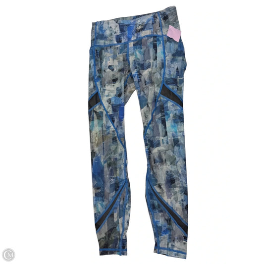 Athletic Pants By Lululemon In Blue, Size: 4