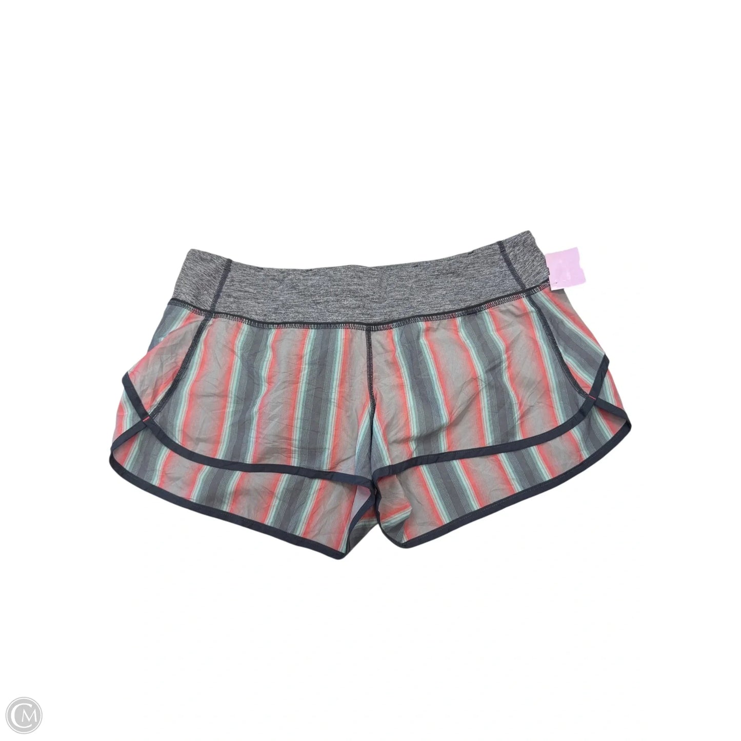 Athletic Shorts By Lululemon In Grey, Size: 8