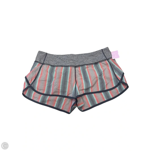 Athletic Shorts By Lululemon In Grey, Size: 8