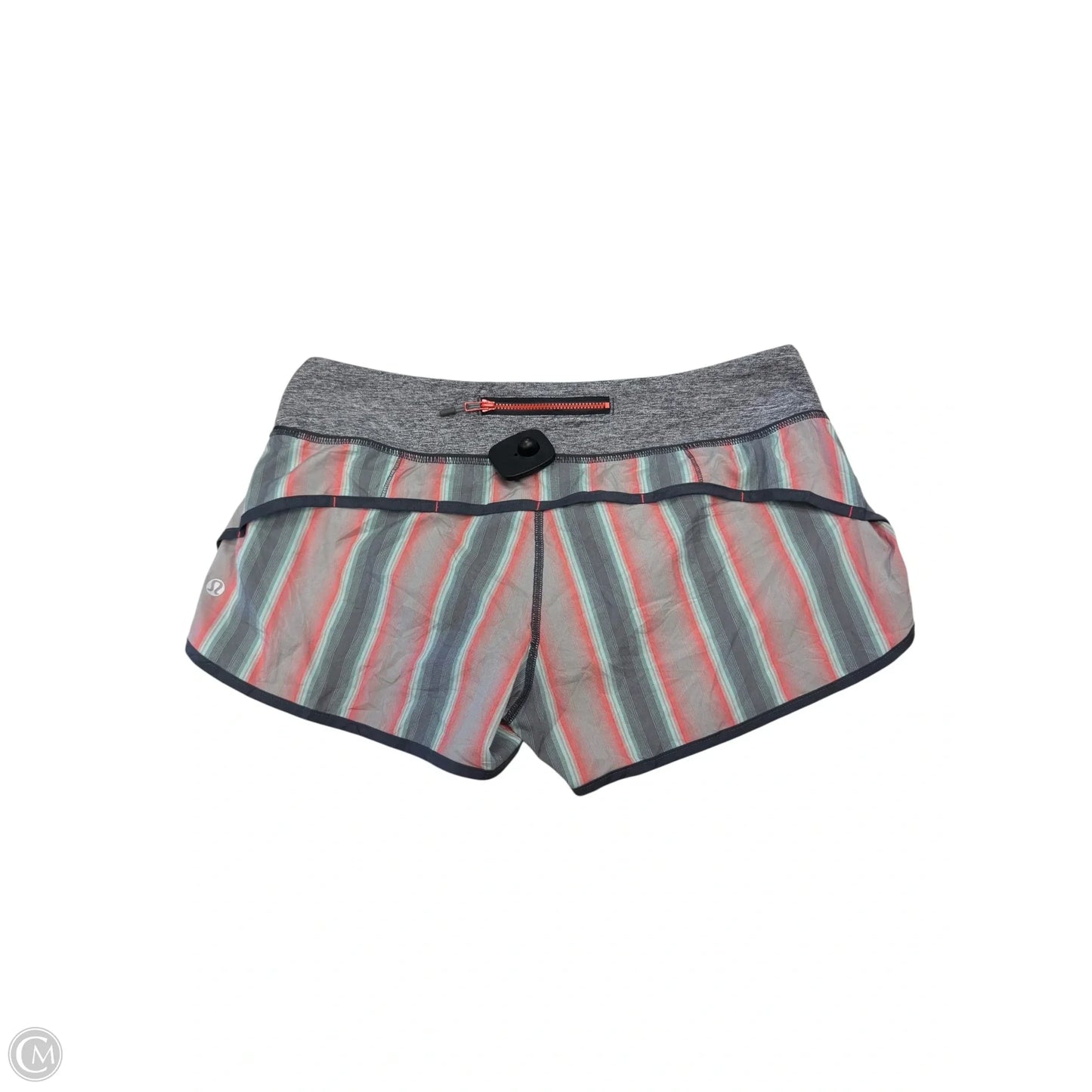 Athletic Shorts By Lululemon In Grey, Size: 8