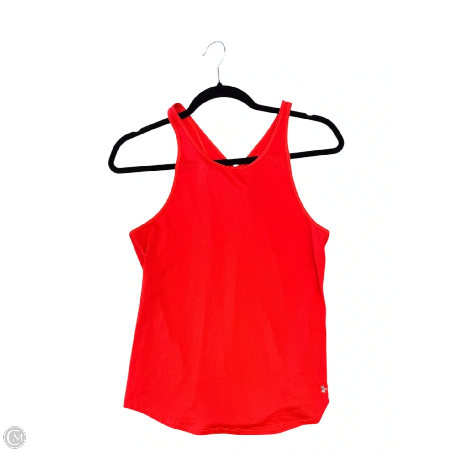 Athletic Tank Top By Under Armour In Orange, Size: S