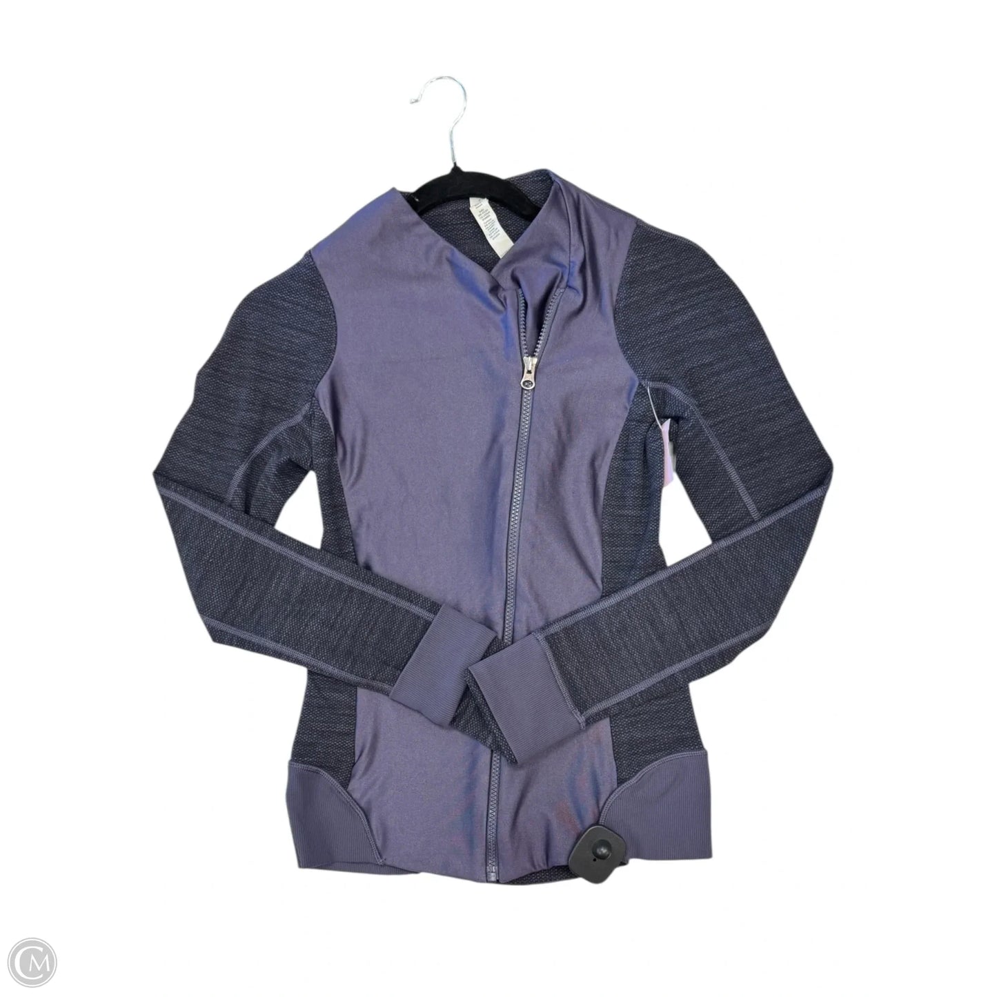 Athletic Jacket By Lululemon In Purple, Size: 4