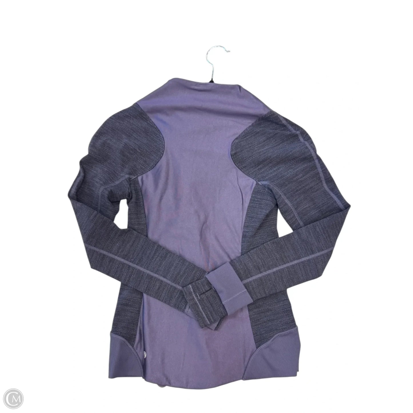 Athletic Jacket By Lululemon In Purple, Size: 4