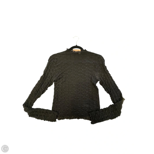 Top Long Sleeve By Clothes Mentor In Black, Size: M