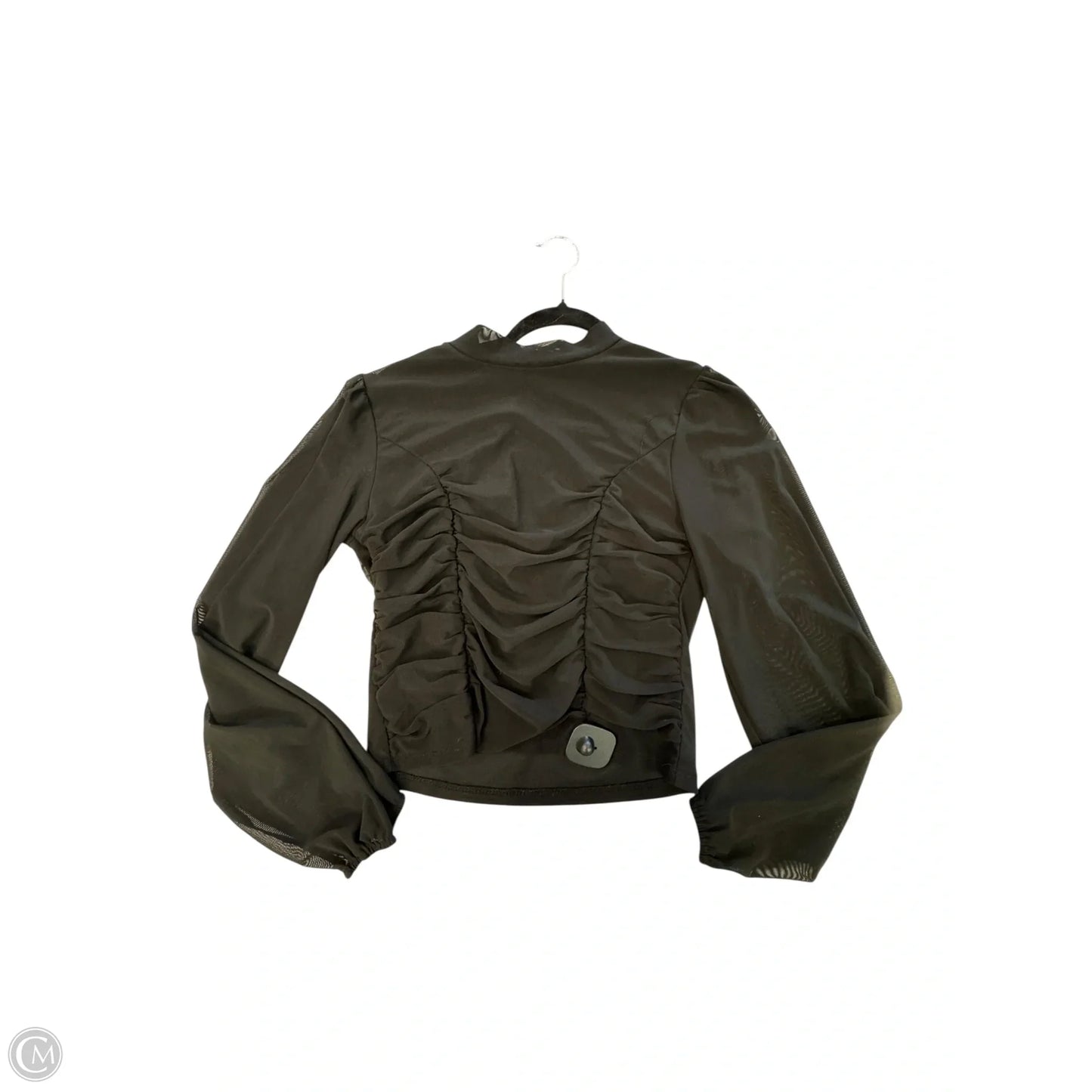 Top Long Sleeve By Clothes Mentor In Black, Size: L