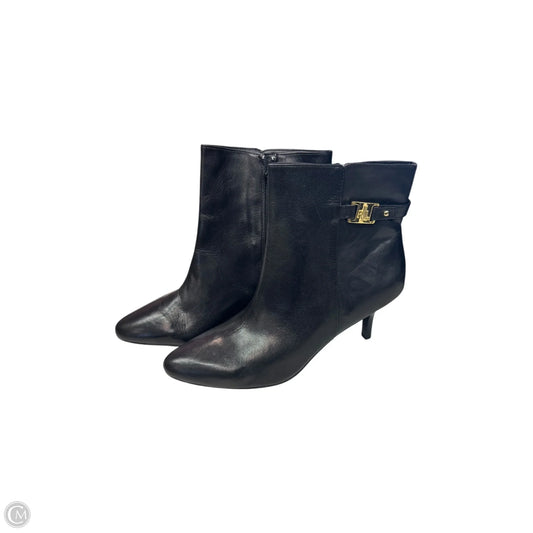 Shoes Heels Kitten By Ralph Lauren In Black, Size: 8.5