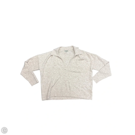 Sweater By Clothes Mentor In Beige, Size: M