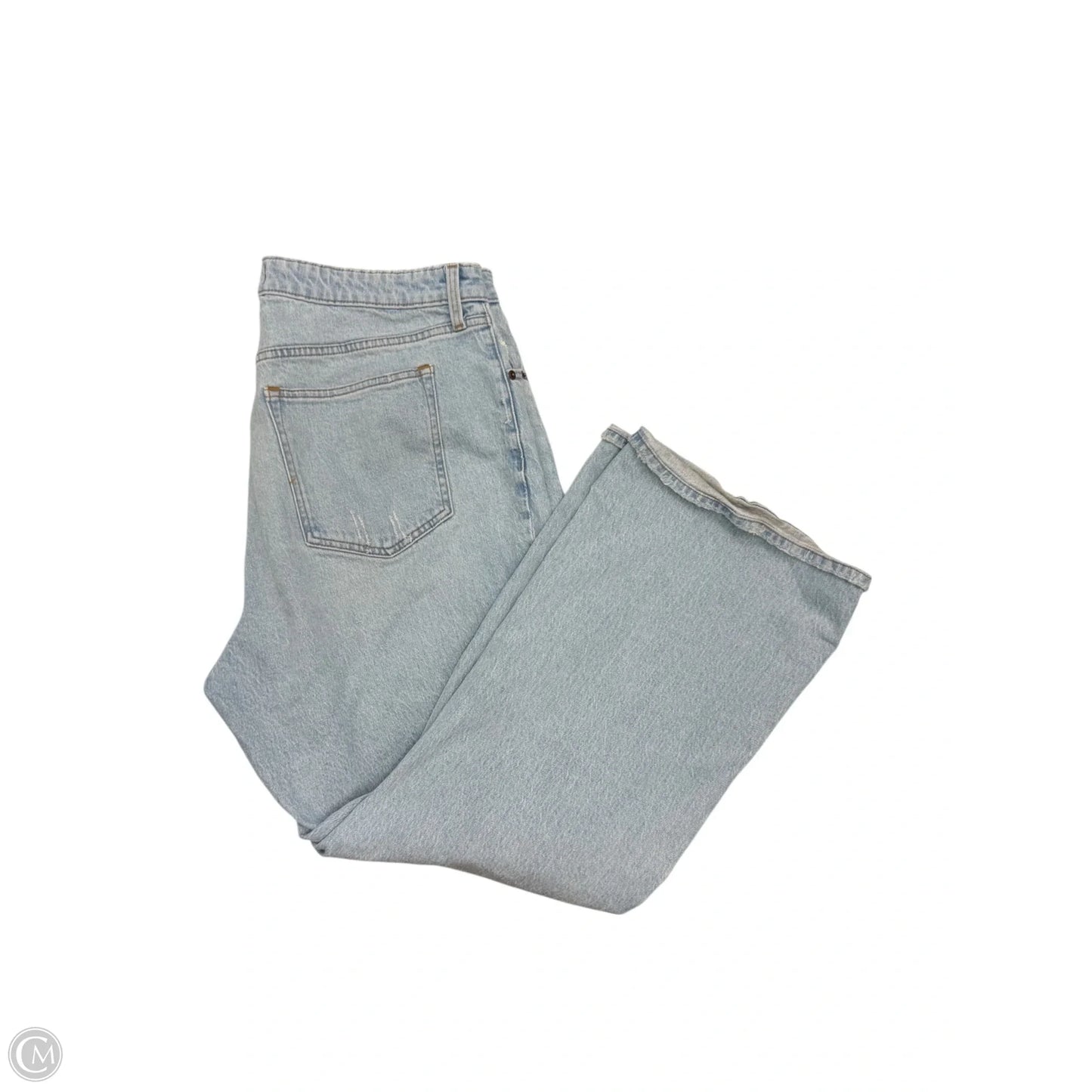 Jeans Flared By Abercrombie And Fitch In Blue Denim, Size: 18