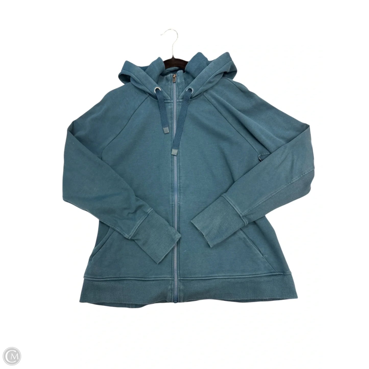 Athletic Jacket By Athleta In Blue, Size: Xl