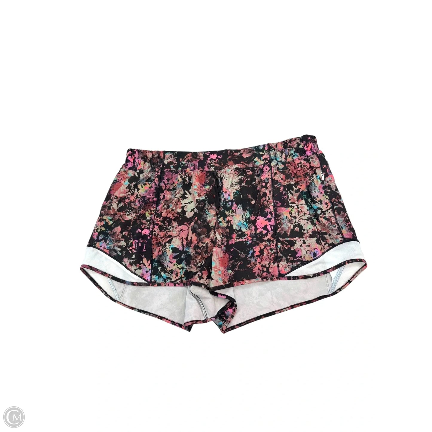 Athletic Shorts By Lululemon In Multi-colored, Size: 14