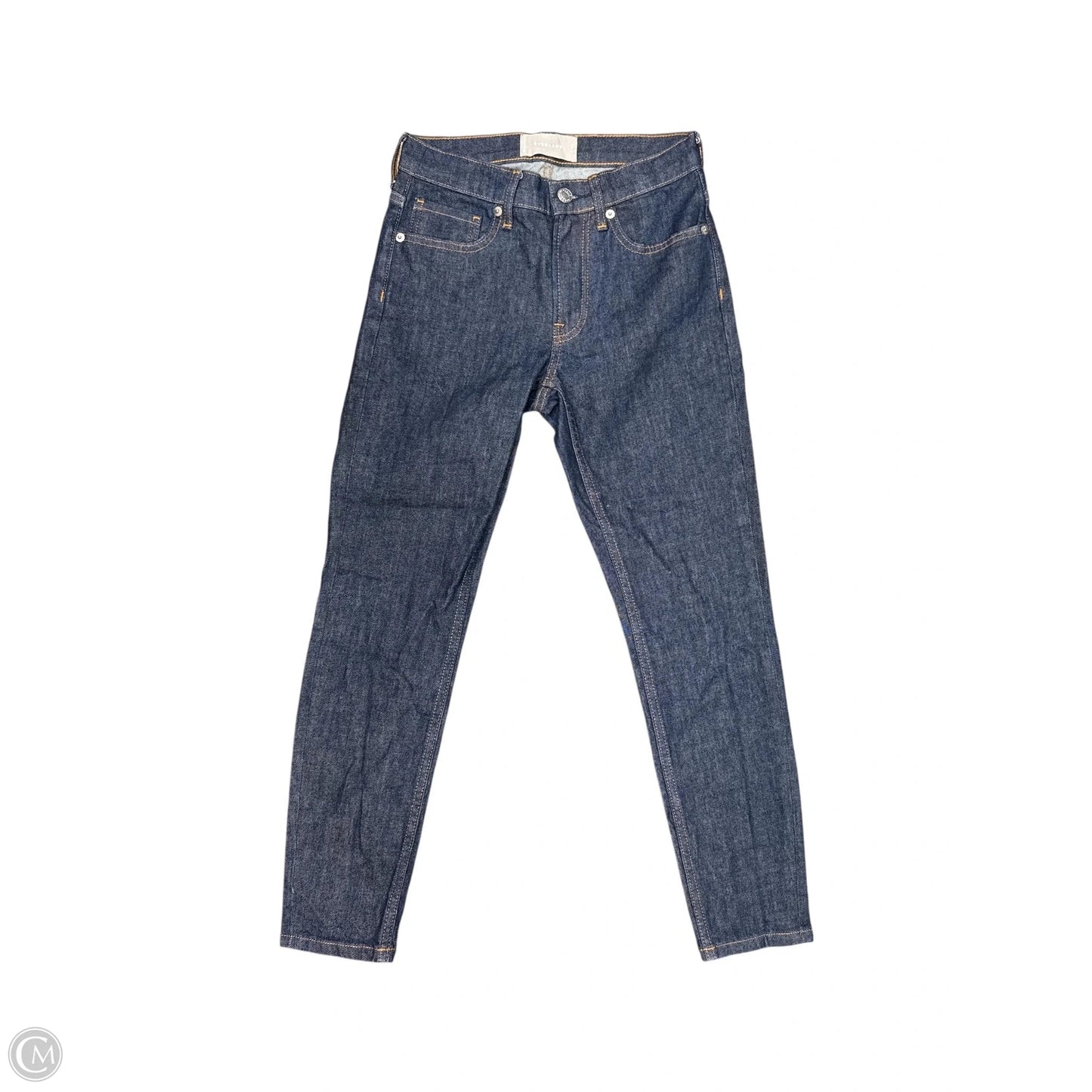 Jeans Skinny By Everlane In Blue Denim, Size: 0