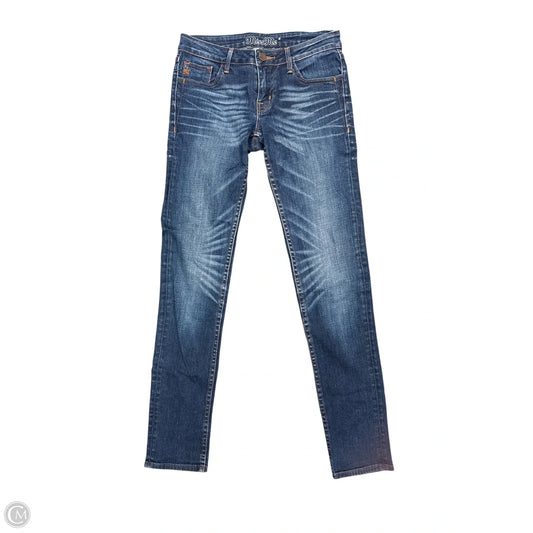 Jeans Skinny By Miss Me In Blue Denim, Size: 4