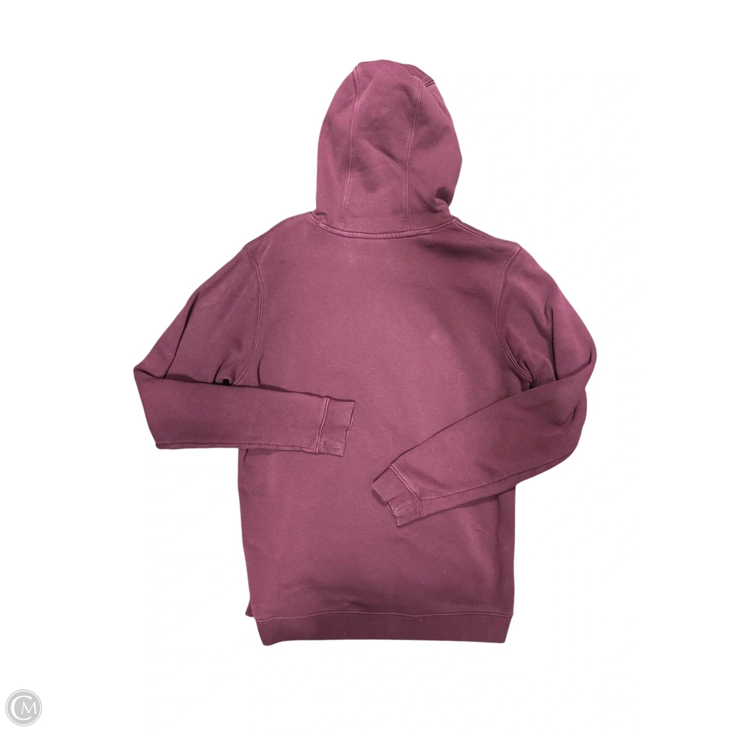 Sweatshirt Hoodie By Nike In Red, Size: M