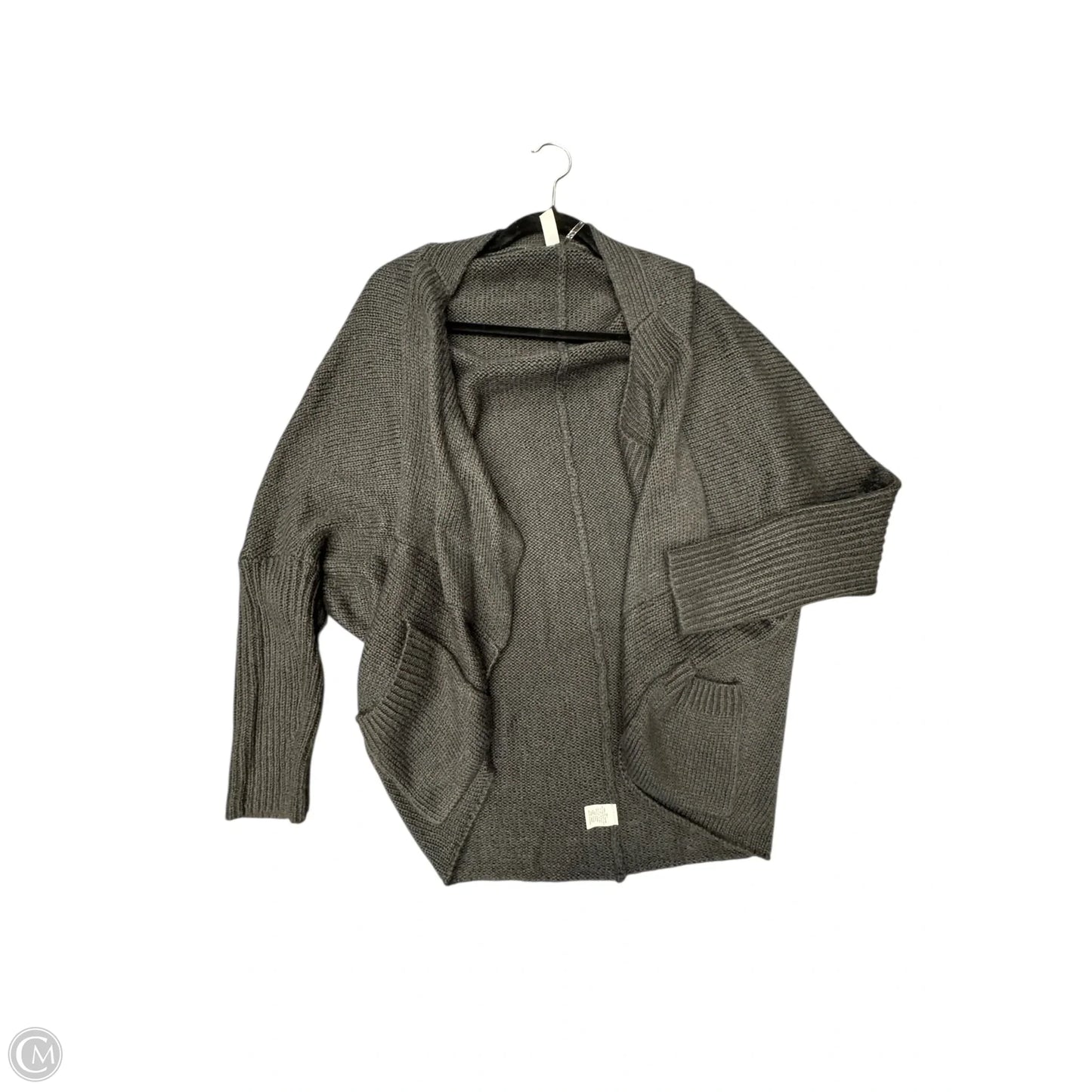 Cardigan By L Love In Grey, Size: 2x