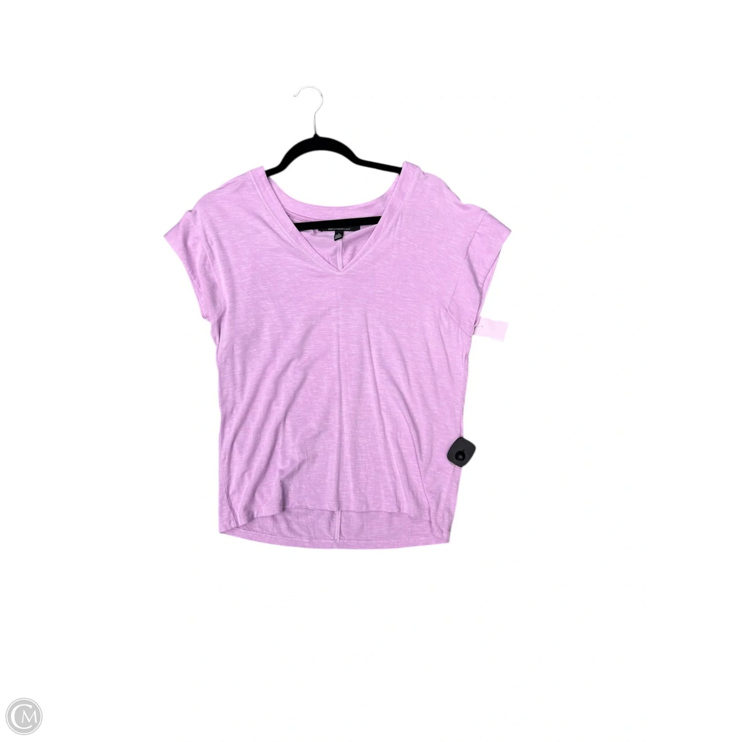 Top Short Sleeve Basic By White House Black Market In Purple, Size: S