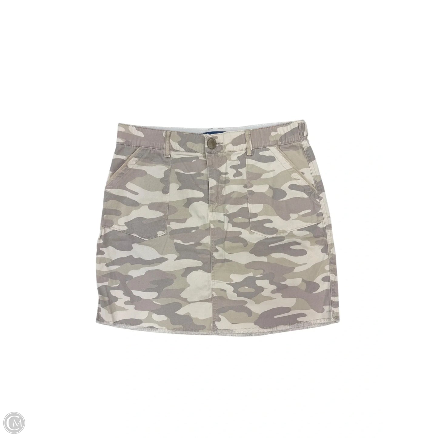 Skirt Midi By Democracy In Camouflage Print, Size: 8