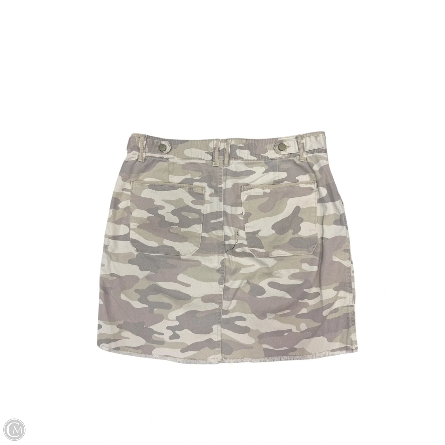 Skirt Midi By Democracy In Camouflage Print, Size: 8