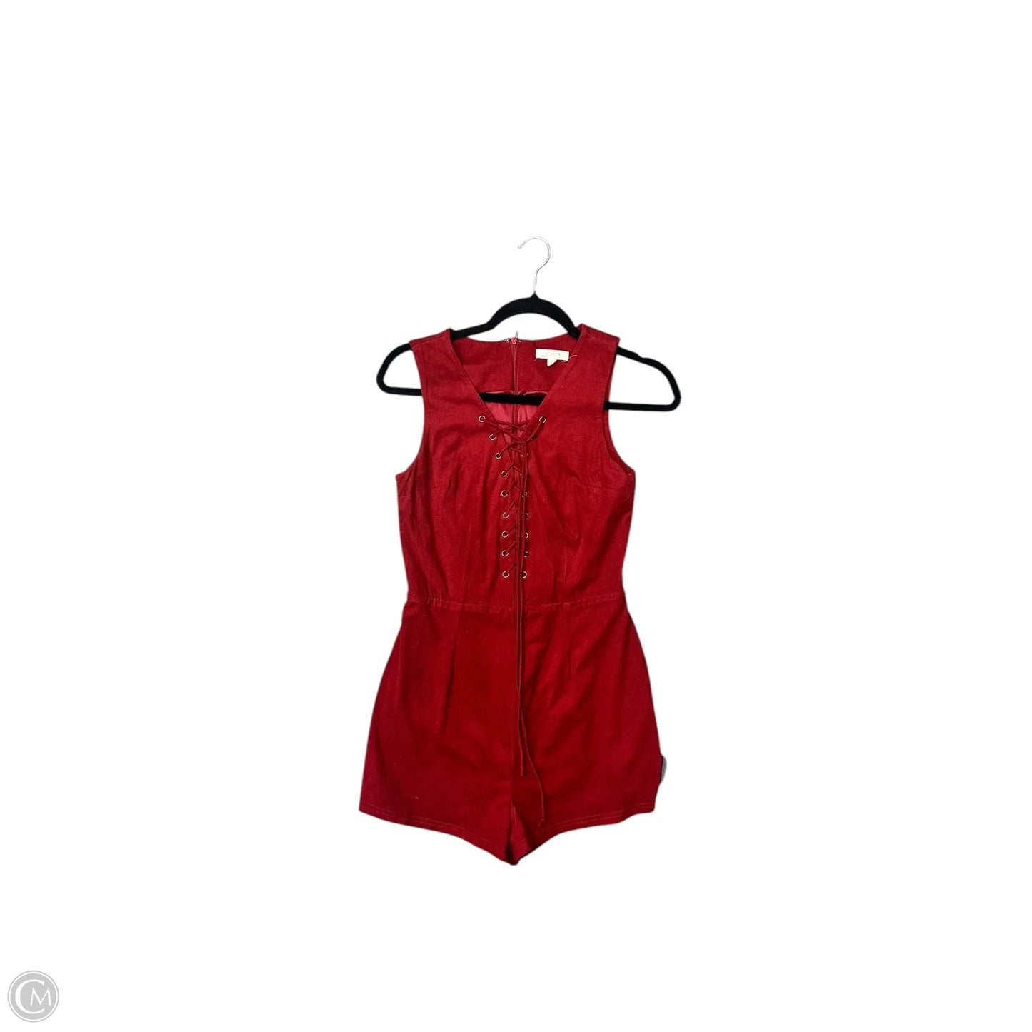 Romper By Clothes Mentor In Red, Size: S