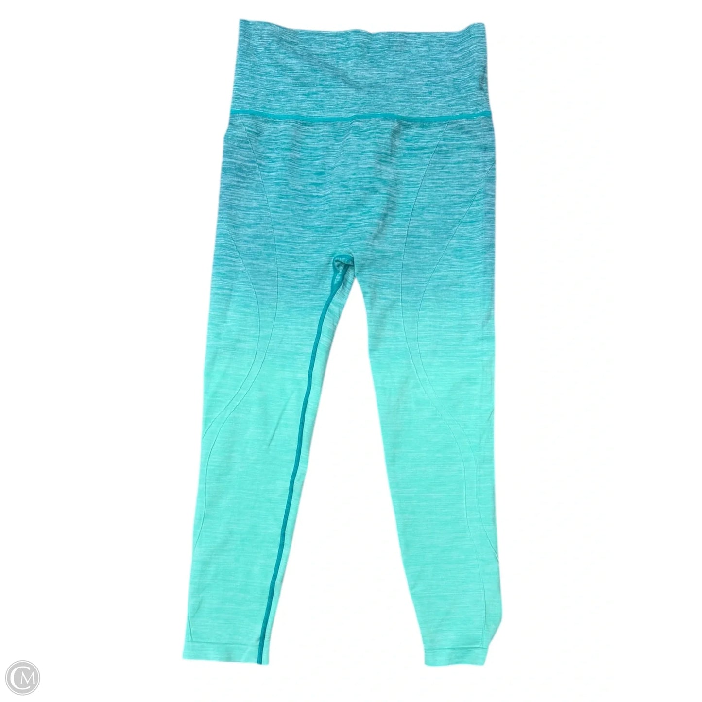 Athletic Leggings By Yelete In Teal, Size: Xl