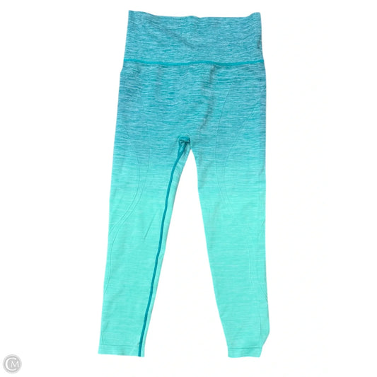 Athletic Leggings By Yelete In Teal, Size: Xl