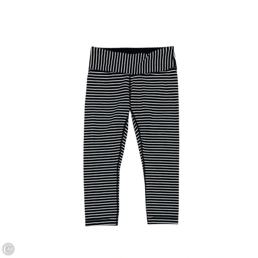 Athletic Capris By Lululemon In Animal Print, Size: S