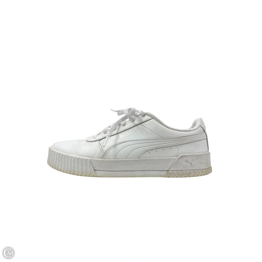 Shoes Sneakers By Puma In White, Size: 10