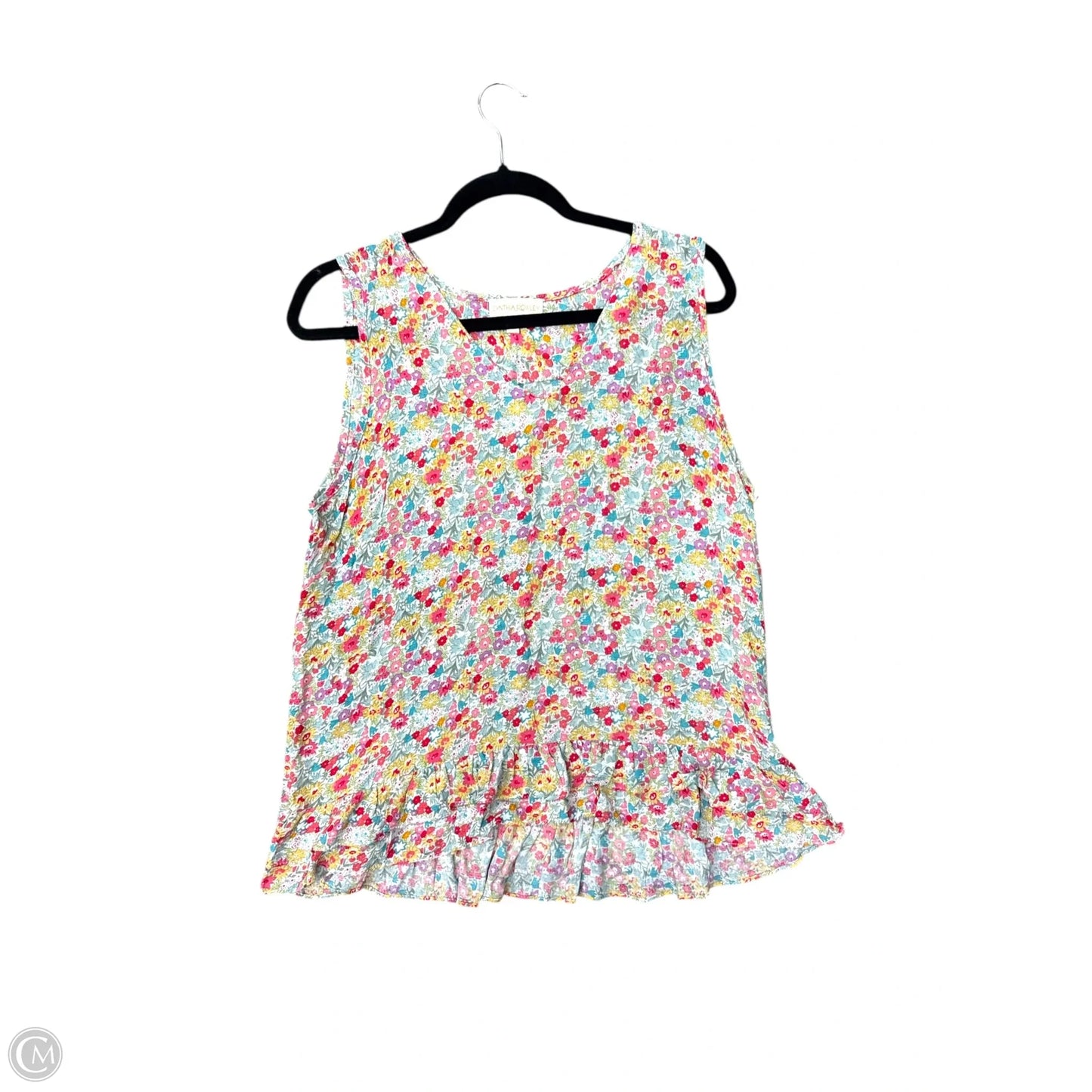 Top Sleeveless By Cynthia Rowley In Pink, Size: L