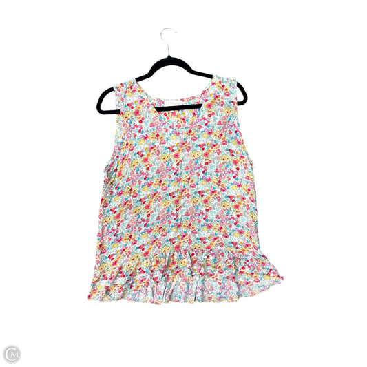 Top Sleeveless By Cynthia Rowley In Pink, Size: L