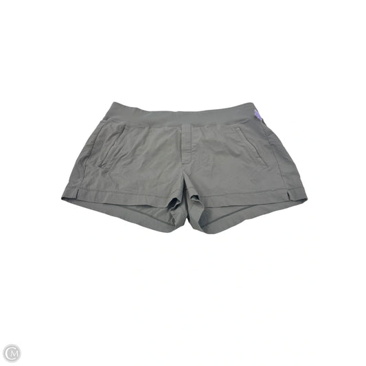 Athletic Skort By Athleta In Grey, Size: 1x