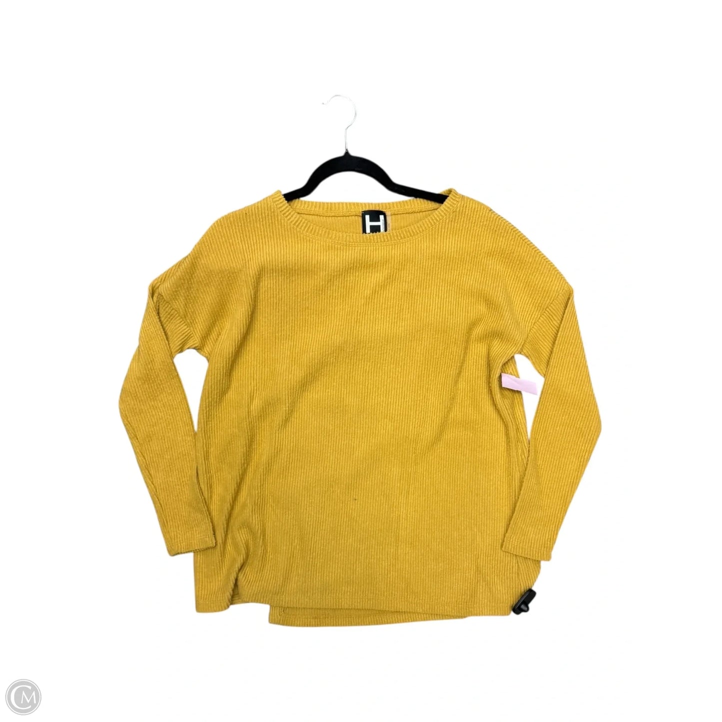 Top Long Sleeve By Bordeaux In Yellow, Size: Xs