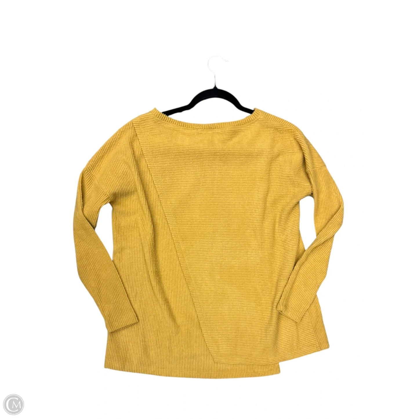 Top Long Sleeve By Bordeaux In Yellow, Size: Xs