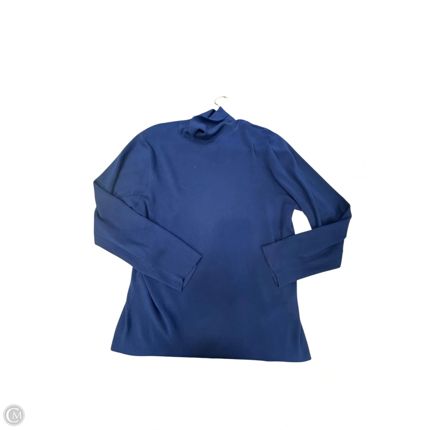 Top Long Sleeve By Chicos In Blue, Size: Xxl