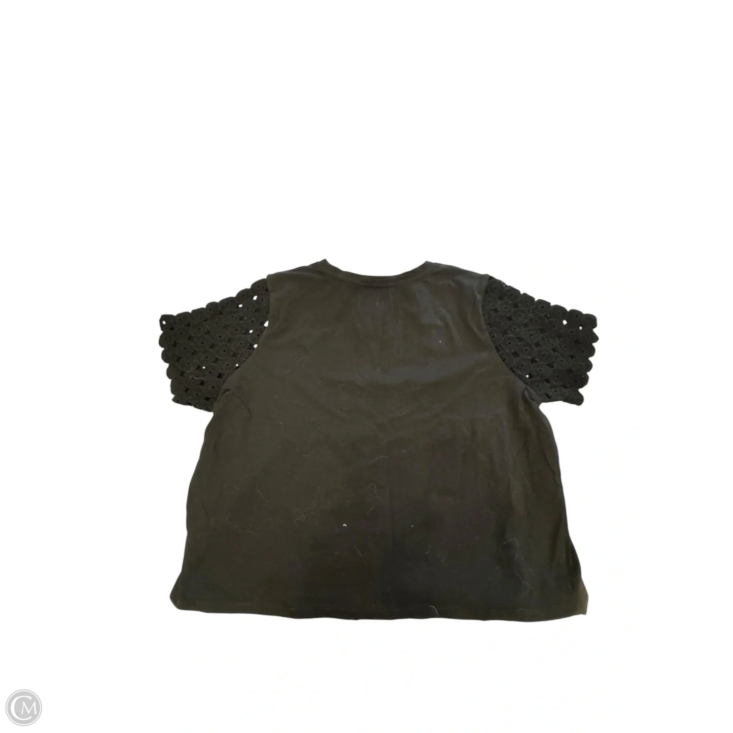 Top Short Sleeve By Joie In Black, Size: L