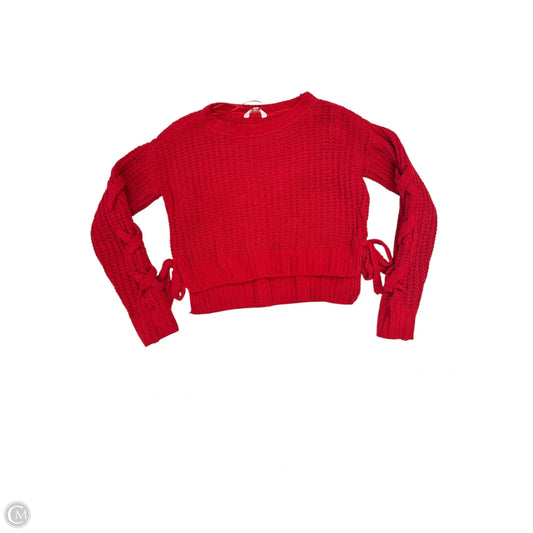 Sweater By Candies In Red, Size: Xs