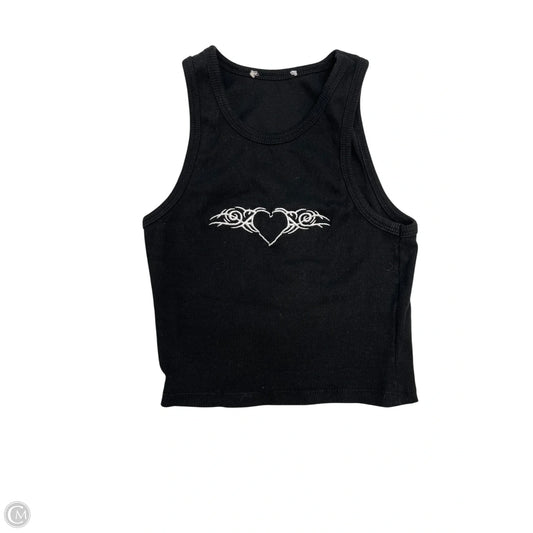 Top Sleeveless By Clothes Mentor In Black, Size: S